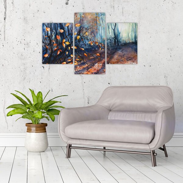 Slika - Jesenski sončni žarki (90x60 cm)