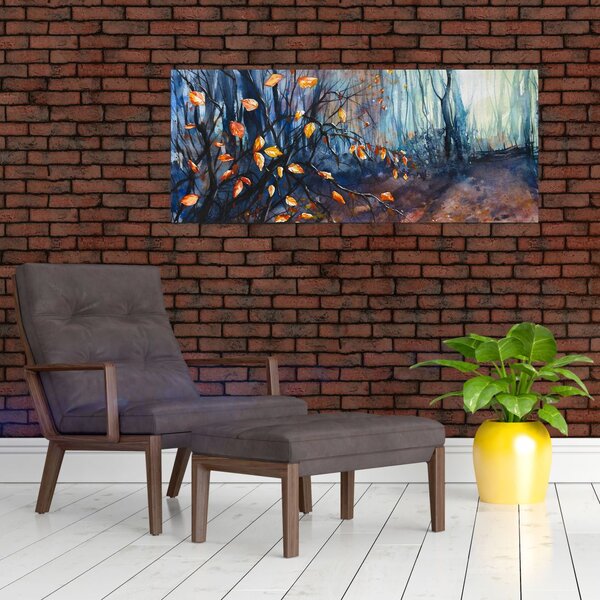 Slika - Jesenski sončni žarki (120x50 cm)