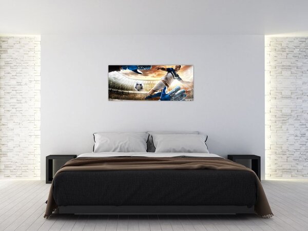 Slika - Nogometaš (120x50 cm)