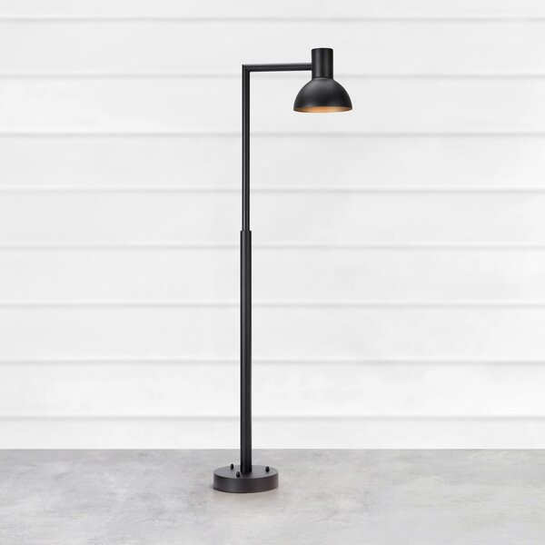 Markslöjd Nubi LED svjetiljka za stazu, crna, IP44, prigušljiva, visina 115 cm, prigušiva, Crno, Nehrđajući čelik
