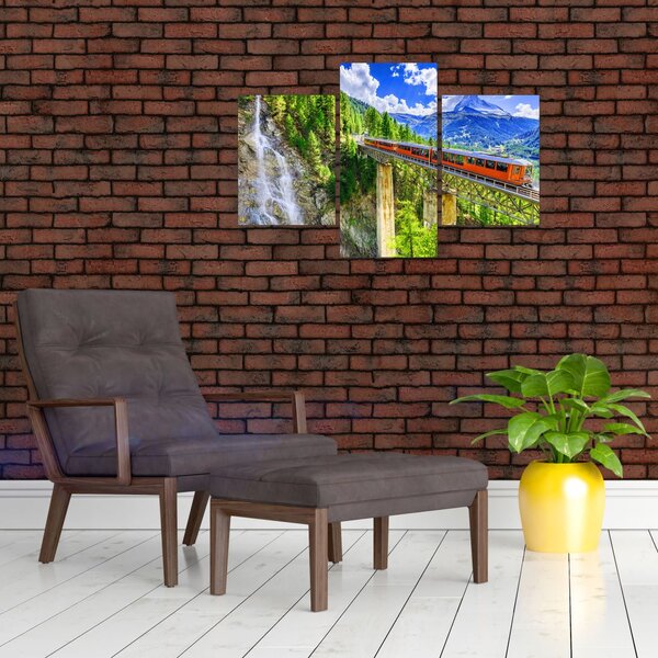 Slika - Matterhorn, Zermatt, Valais, Švica (90x60 cm)