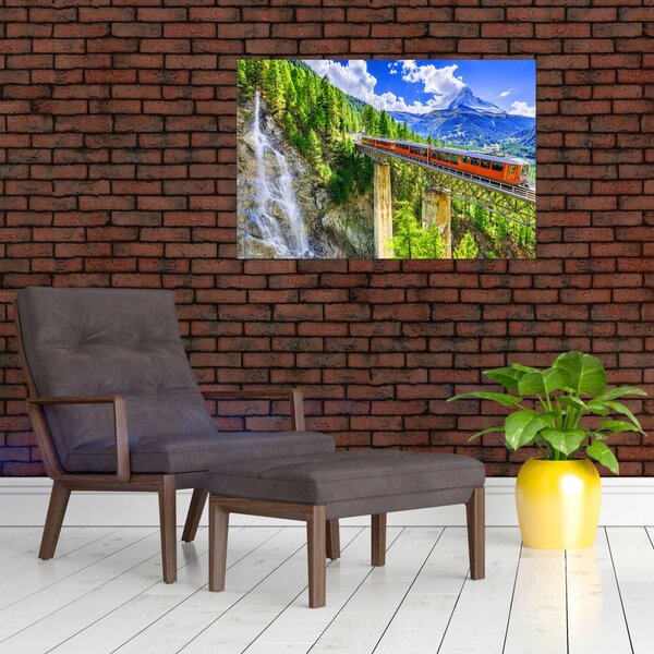 Slika - Matterhorn, Zermatt, Valais, Švica (90x60 cm)