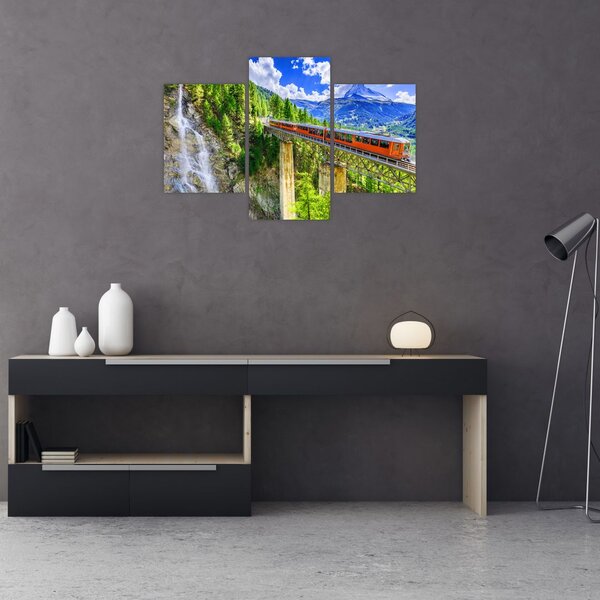 Slika - Matterhorn, Zermatt, Valais, Švica (90x60 cm)