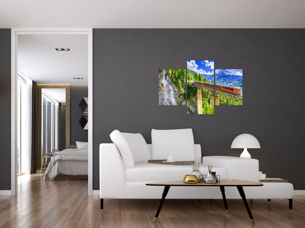 Slika - Matterhorn, Zermatt, Valais, Švica (90x60 cm)
