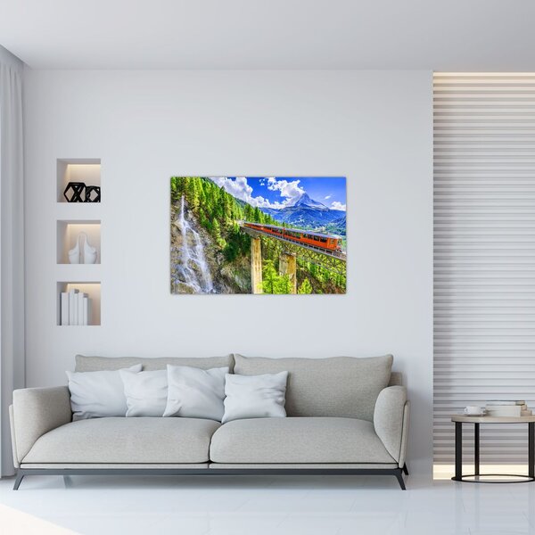 Slika - Matterhorn, Zermatt, Valais, Švica (90x60 cm)
