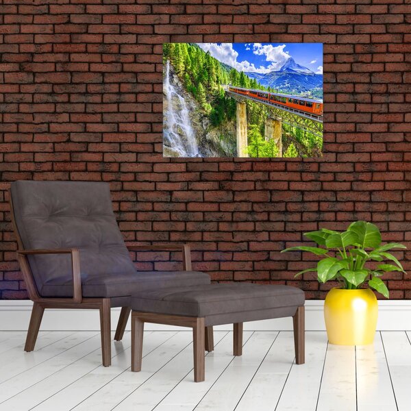 Slika - Matterhorn, Zermatt, Valais, Švica (70x50 cm)