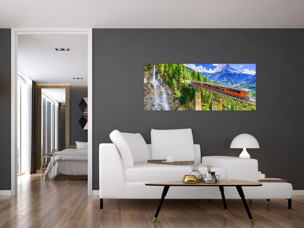 Slika - Matterhorn, Zermatt, Valais, Švica (120x50 cm)