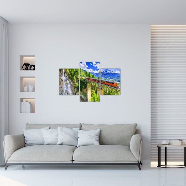 Slika - Matterhorn, Zermatt, Valais, Švica (90x60 cm)