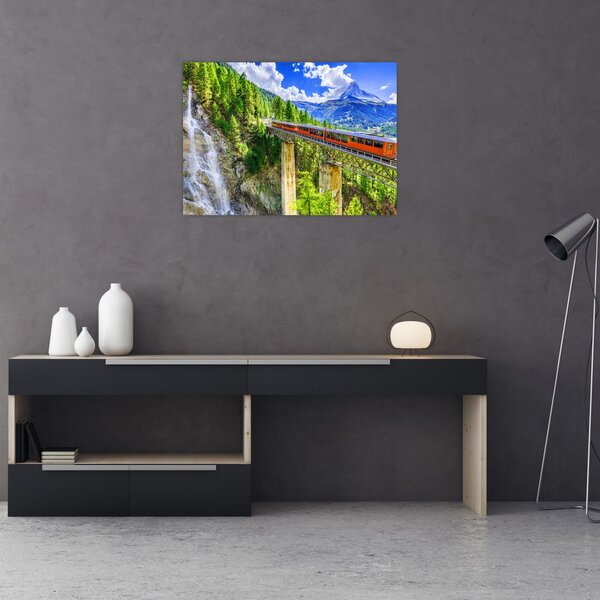 Slika - Matterhorn, Zermatt, Valais, Švica (70x50 cm)