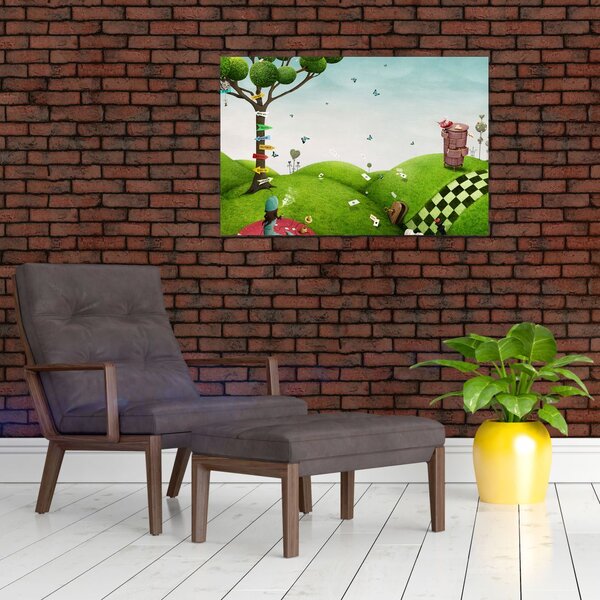 Slika čudovite pokrajine (90x60 cm)