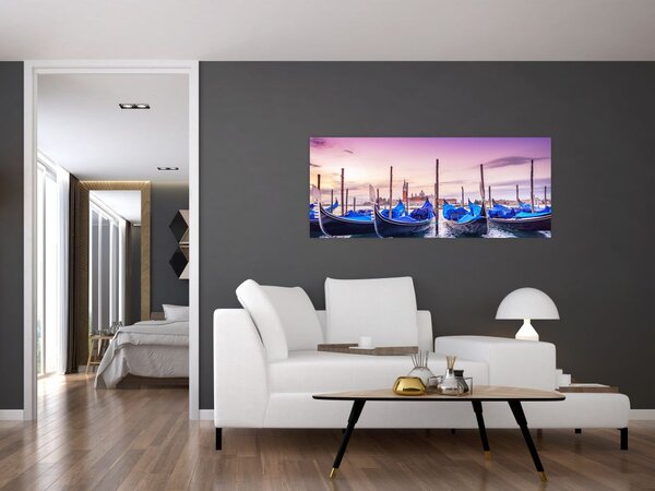 Slika - Zora v Benetkah (120x50 cm)