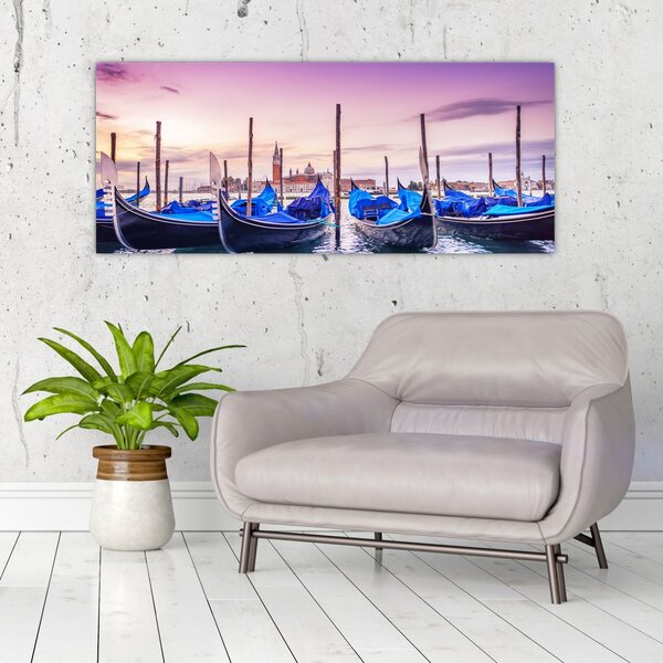 Slika - Zora v Benetkah (120x50 cm)
