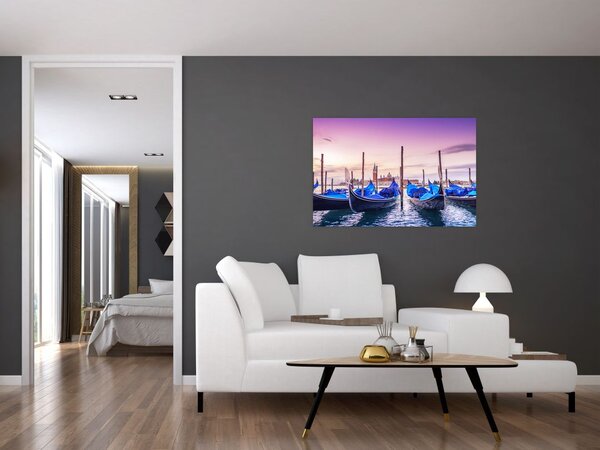 Slika - Zora v Benetkah (90x60 cm)
