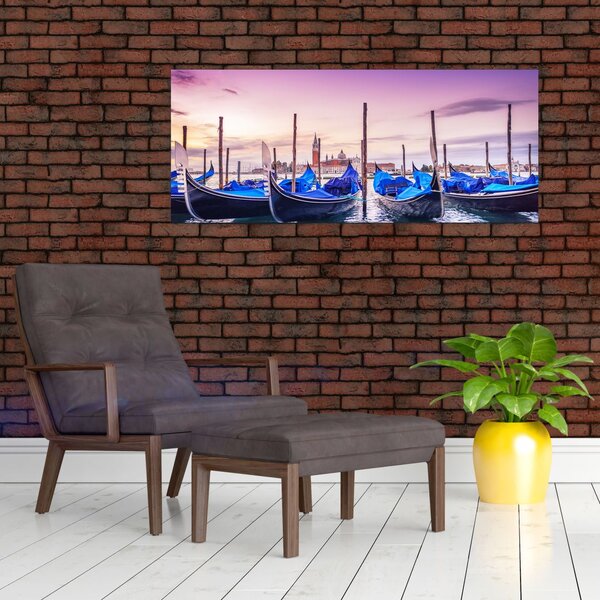 Slika - Zora v Benetkah (120x50 cm)