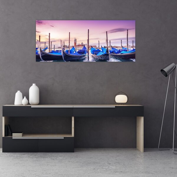 Slika - Zora v Benetkah (120x50 cm)