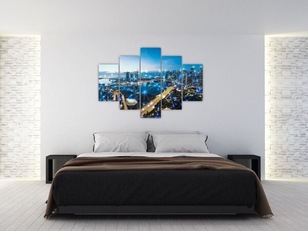 Slika - Mestno omrežje (150x105 cm)