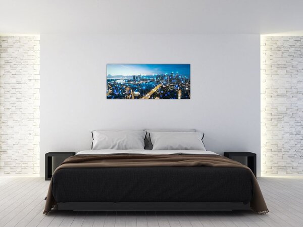 Slika - Mestno omrežje (120x50 cm)