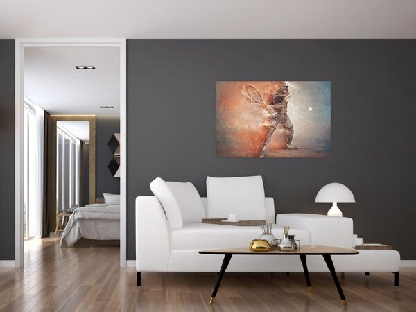 Slika - Teniški igralec (90x60 cm)