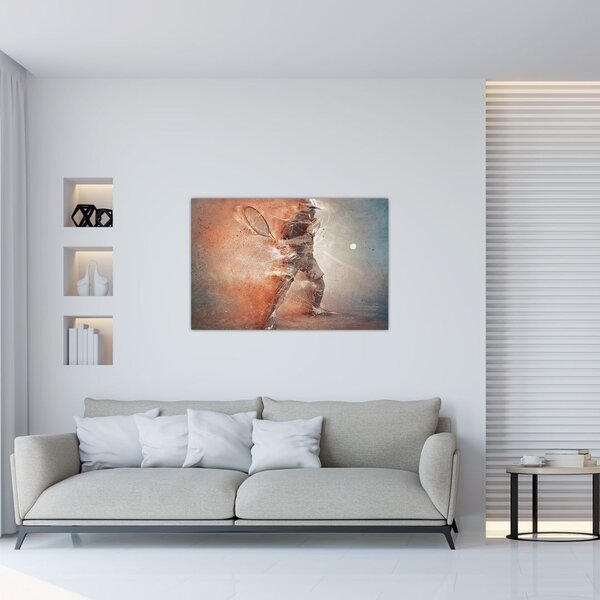 Slika - Teniški igralec (90x60 cm)