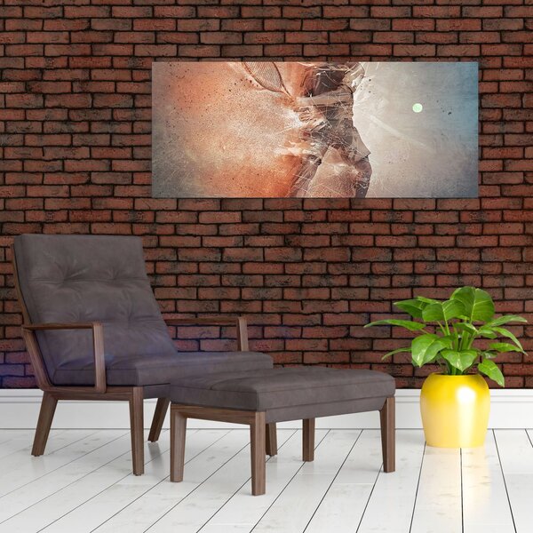 Slika - Teniški igralec (120x50 cm)
