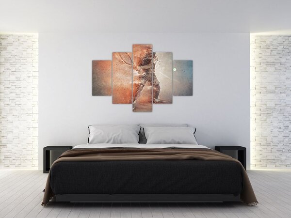 Slika - Teniški igralec (150x105 cm)