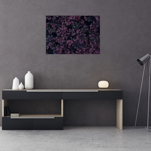Slika temno rdečih listov (70x50 cm)