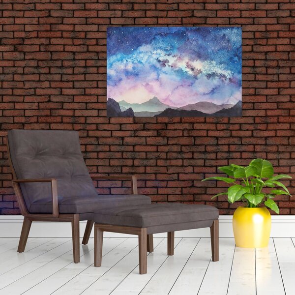 Slika - Mlečna cesta, akvarel (90x60 cm)