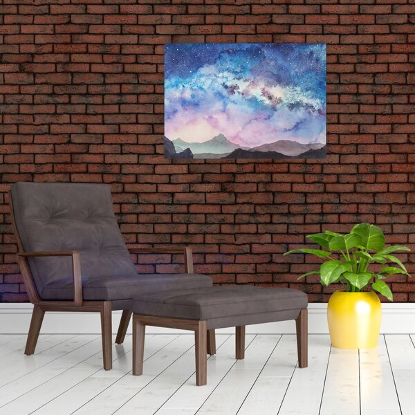 Slika - Mlečna cesta, akvarel (70x50 cm)