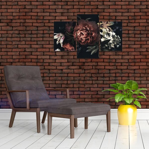 Slika - Temne rože (90x60 cm)