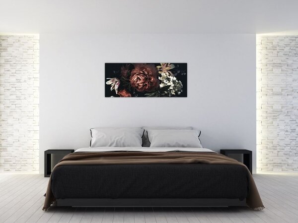 Slika - Temne rože (120x50 cm)