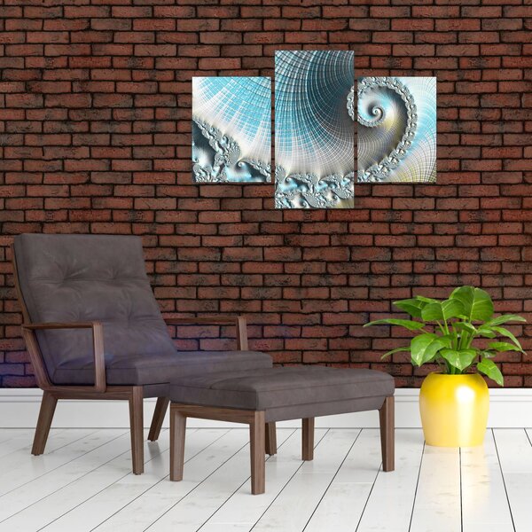 Teksturirana spiralna slika (90x60 cm)