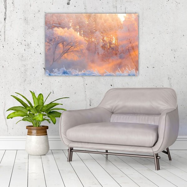Slika - Mrazna zarja (90x60 cm)