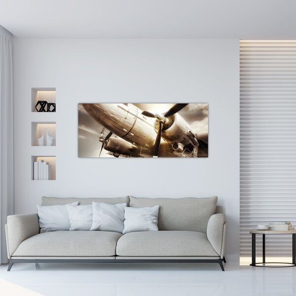 Slika letala (120x50 cm)