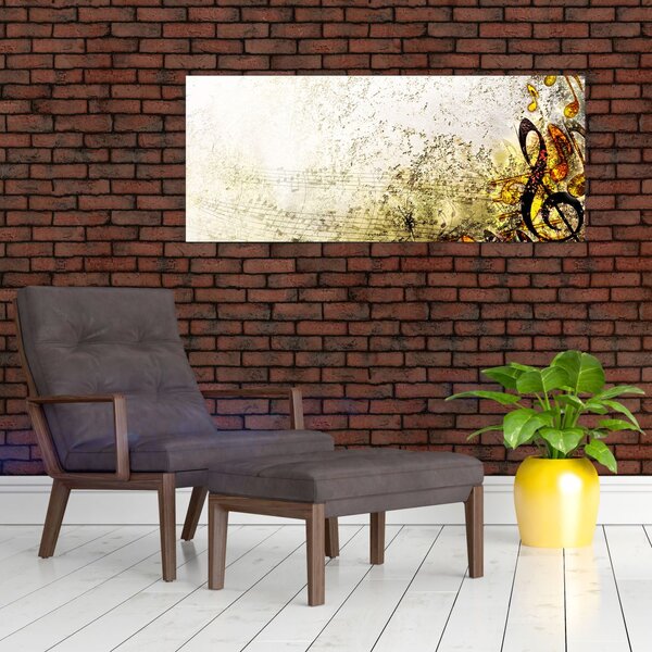 Slika - Moč glasbe (120x50 cm)