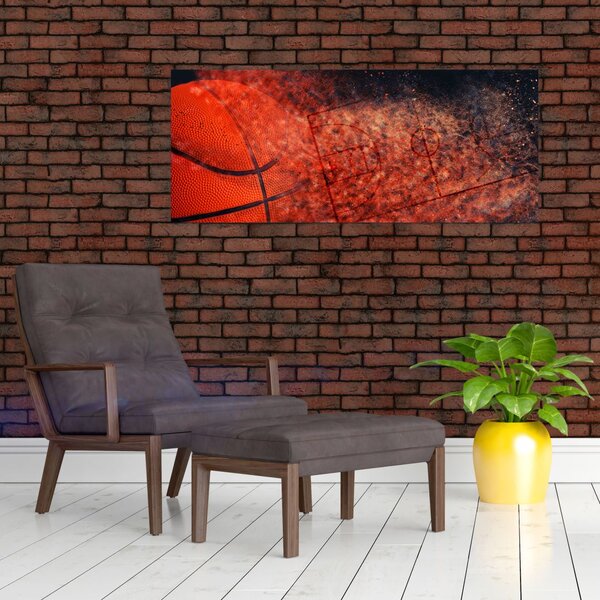 Slika - Košarkarska žoga (120x50 cm)