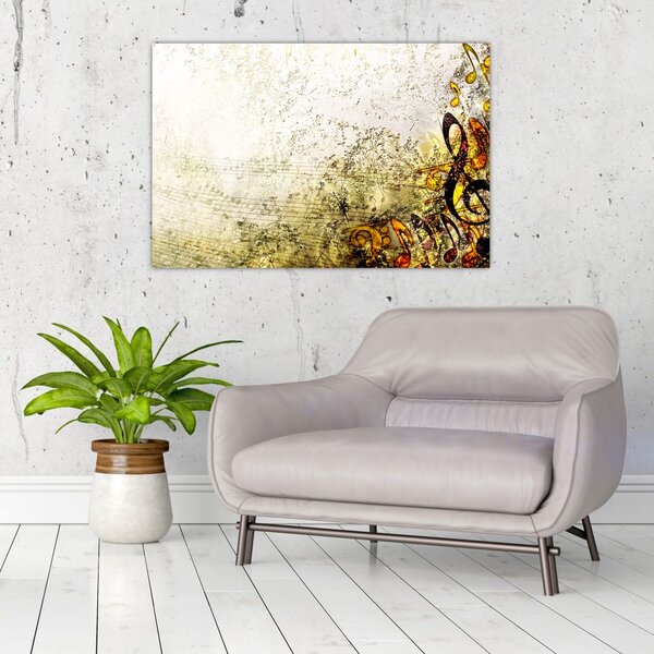 Slika - Moč glasbe (90x60 cm)