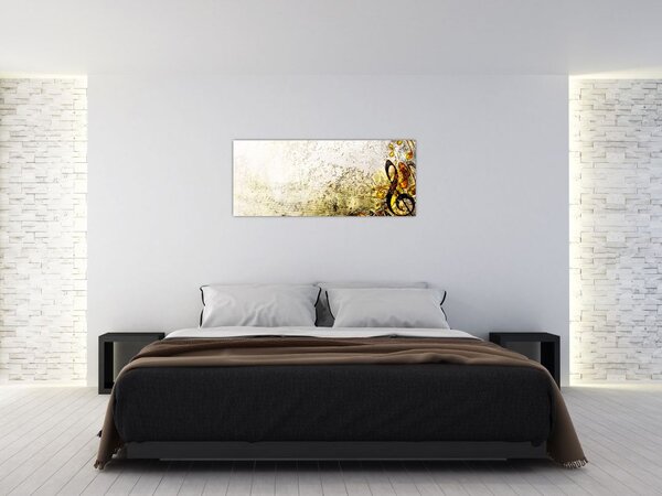 Slika - Moč glasbe (120x50 cm)