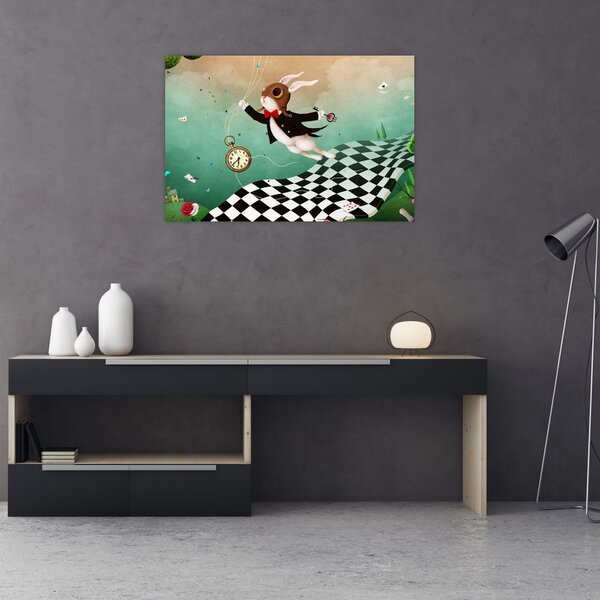 Slika - Fantasy zajec (90x60 cm)