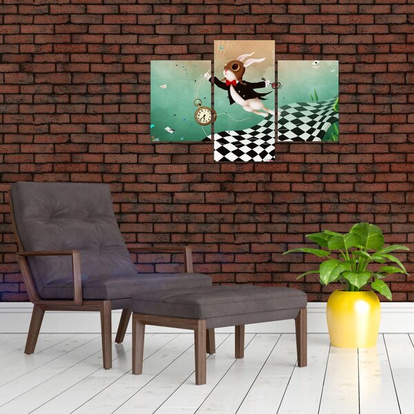 Slika - Fantasy zajec (90x60 cm)