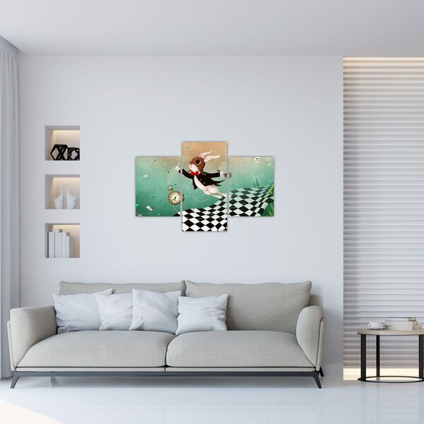 Slika - Fantasy zajec (90x60 cm)