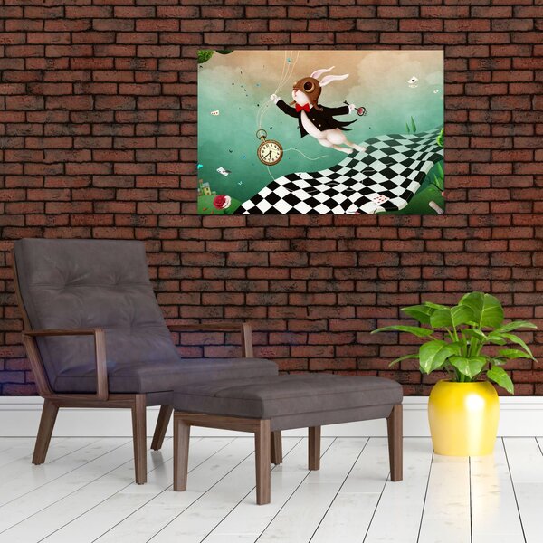 Slika - Fantasy zajec (90x60 cm)