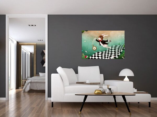 Slika - Fantasy zajec (90x60 cm)