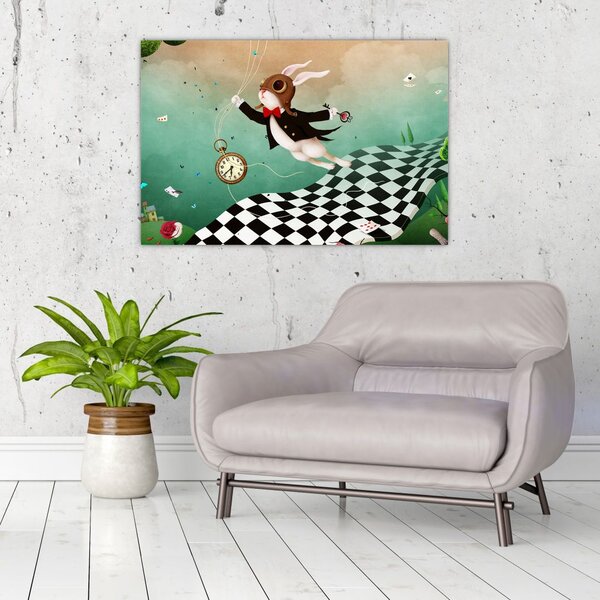 Slika - Fantasy zajec (90x60 cm)