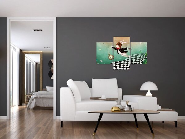 Slika - Fantasy zajec (90x60 cm)
