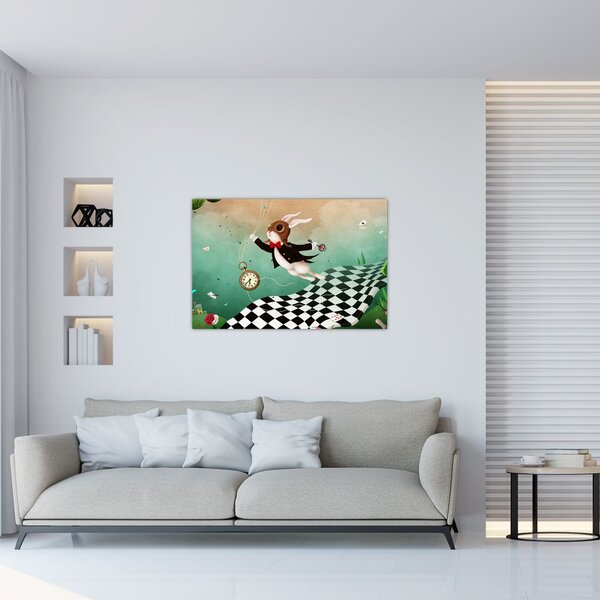 Slika - Fantasy zajec (90x60 cm)