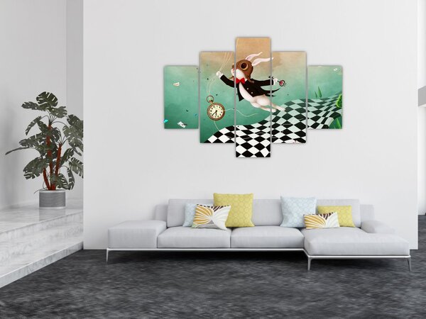 Slika - Fantasy zajec (150x105 cm)