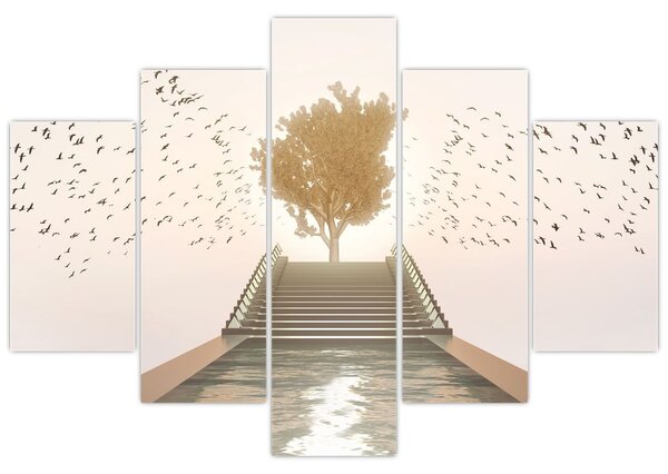 Slika - Most v neznano (150x105 cm)