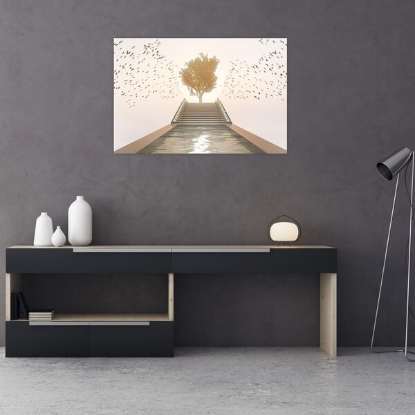 Slika - Most v neznano (90x60 cm)