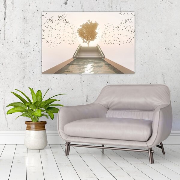 Slika - Most v neznano (90x60 cm)