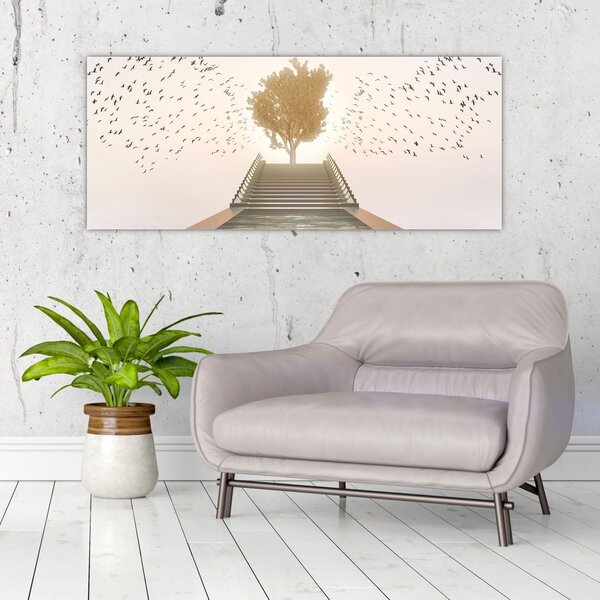 Slika - Most v neznano (120x50 cm)